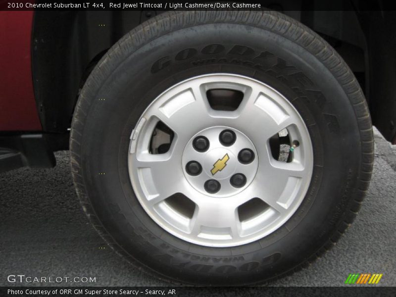 Red Jewel Tintcoat / Light Cashmere/Dark Cashmere 2010 Chevrolet Suburban LT 4x4