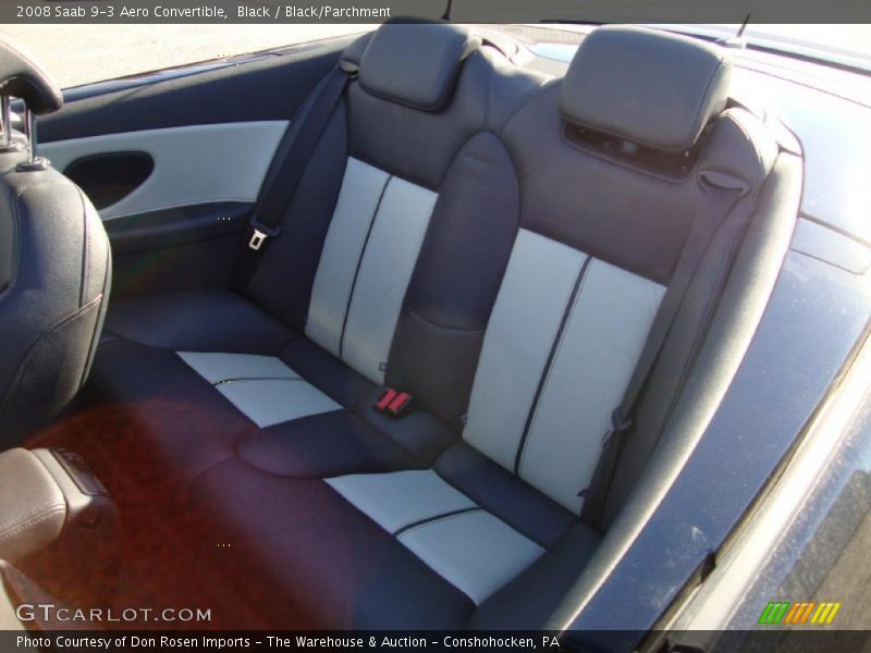  2008 9-3 Aero Convertible Black/Parchment Interior