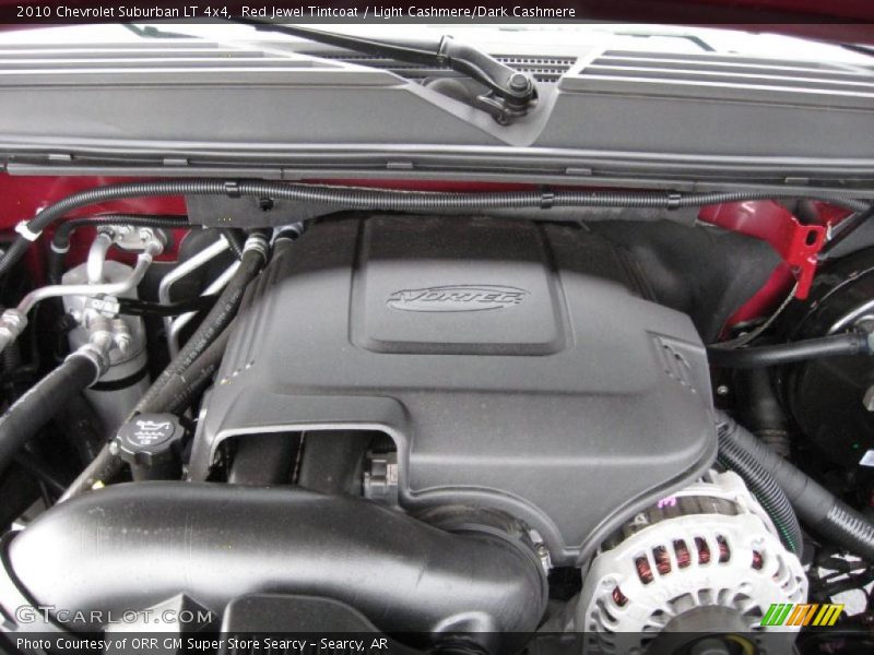 Red Jewel Tintcoat / Light Cashmere/Dark Cashmere 2010 Chevrolet Suburban LT 4x4
