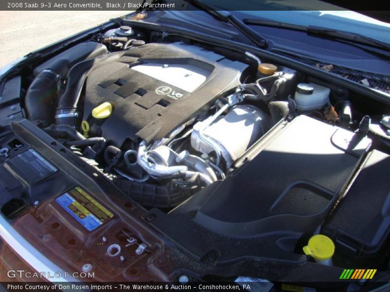 2008 9-3 Aero Convertible Engine - 2.8 Liter Turbocharged DOHC 24-Valve VVT V6