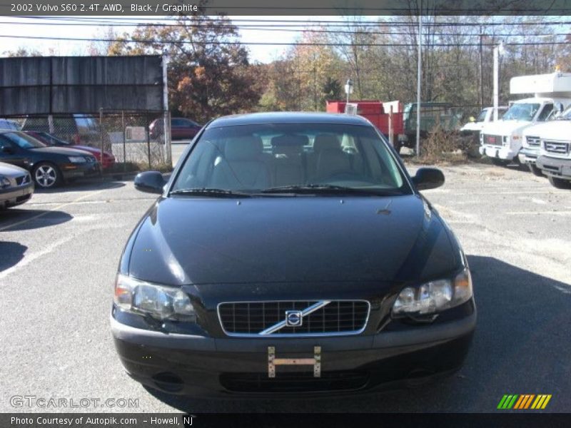 Black / Graphite 2002 Volvo S60 2.4T AWD