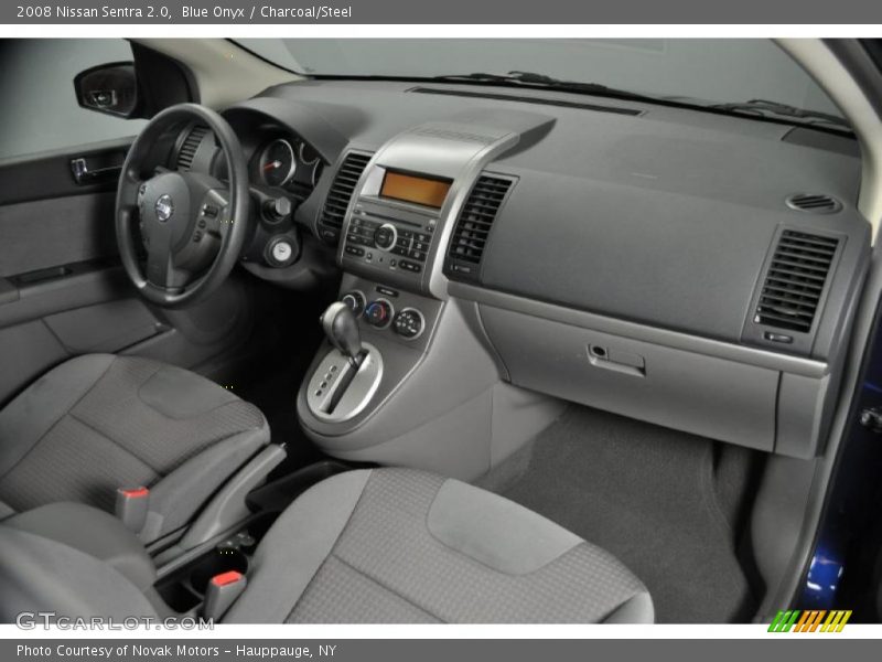 Blue Onyx / Charcoal/Steel 2008 Nissan Sentra 2.0