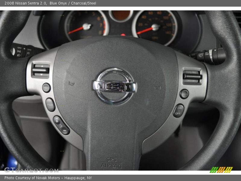Blue Onyx / Charcoal/Steel 2008 Nissan Sentra 2.0