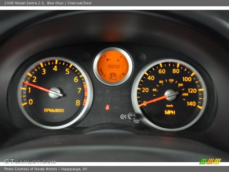 Blue Onyx / Charcoal/Steel 2008 Nissan Sentra 2.0