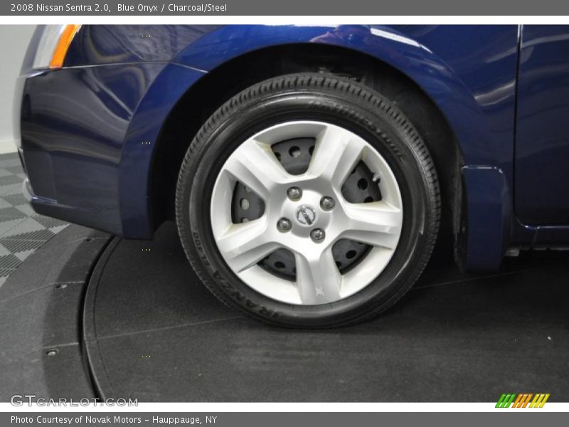 Blue Onyx / Charcoal/Steel 2008 Nissan Sentra 2.0