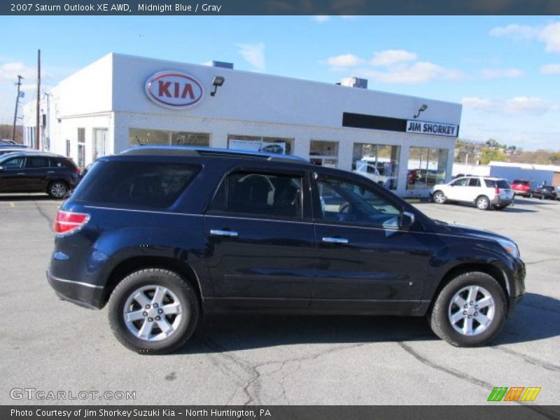 Midnight Blue / Gray 2007 Saturn Outlook XE AWD