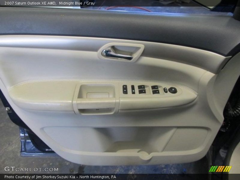 Midnight Blue / Gray 2007 Saturn Outlook XE AWD