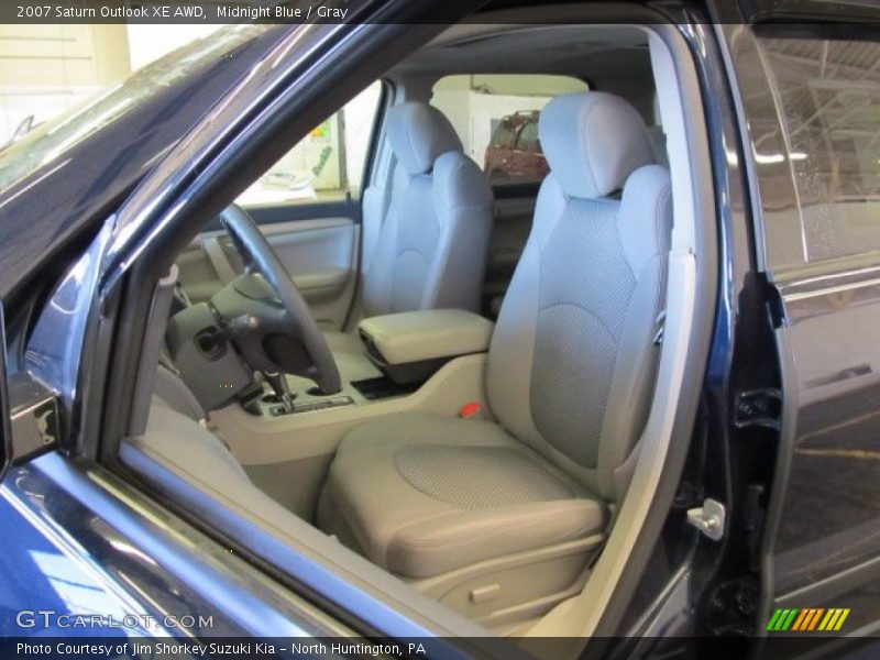 Midnight Blue / Gray 2007 Saturn Outlook XE AWD