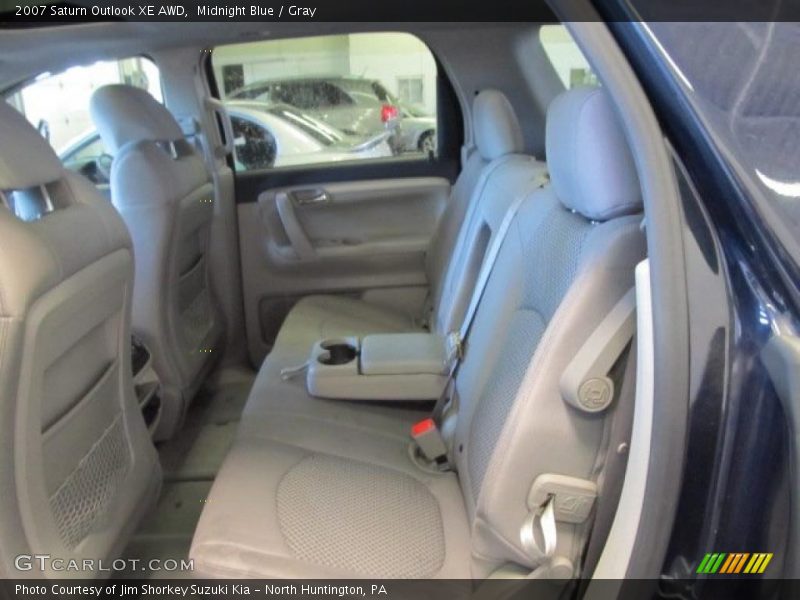 Midnight Blue / Gray 2007 Saturn Outlook XE AWD