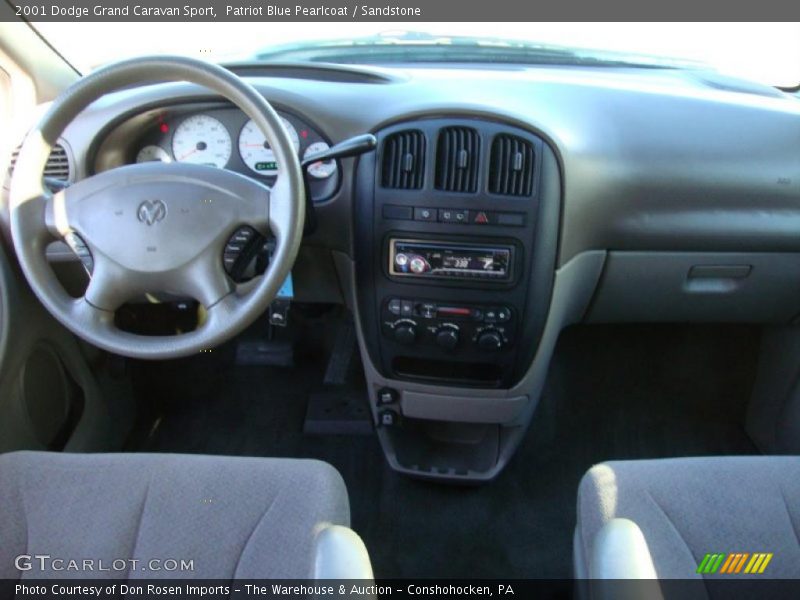 Dashboard of 2001 Grand Caravan Sport