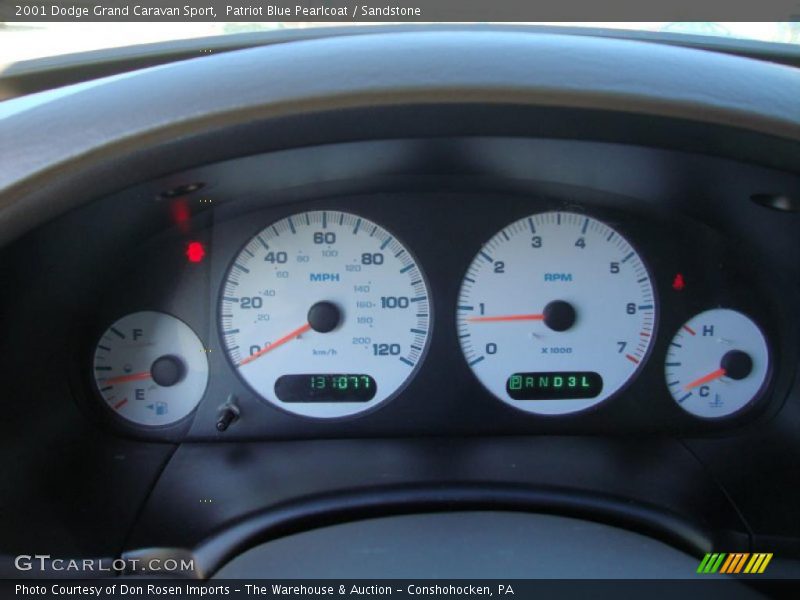  2001 Grand Caravan Sport Sport Gauges