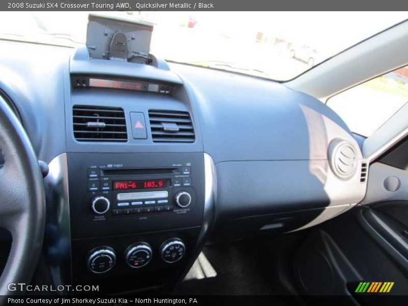 Quicksilver Metallic / Black 2008 Suzuki SX4 Crossover Touring AWD