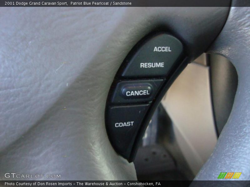 Controls of 2001 Grand Caravan Sport