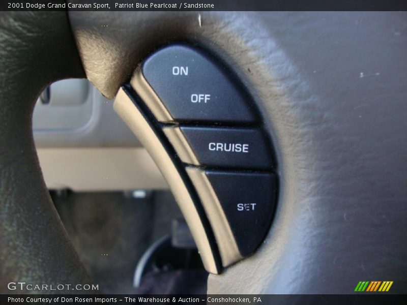 Controls of 2001 Grand Caravan Sport