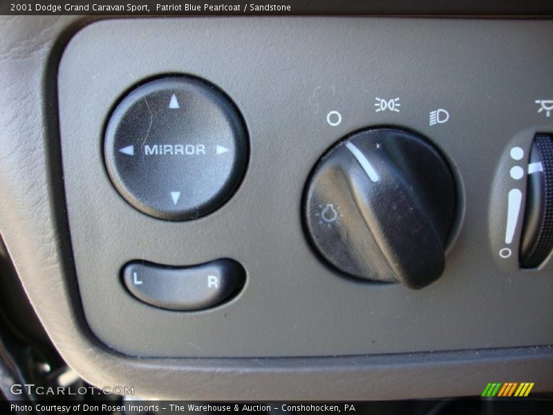 Controls of 2001 Grand Caravan Sport