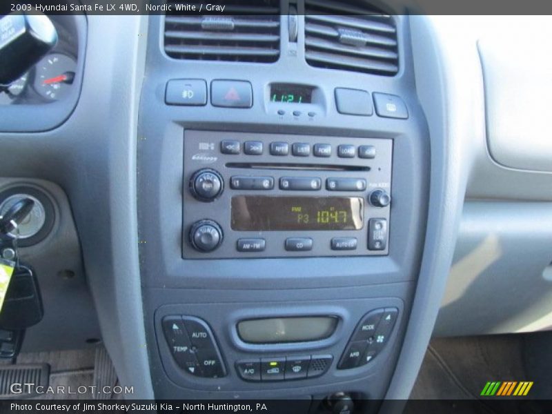 Controls of 2003 Santa Fe LX 4WD