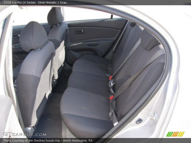 Silver Metallic / Gray 2008 Kia Rio LX Sedan