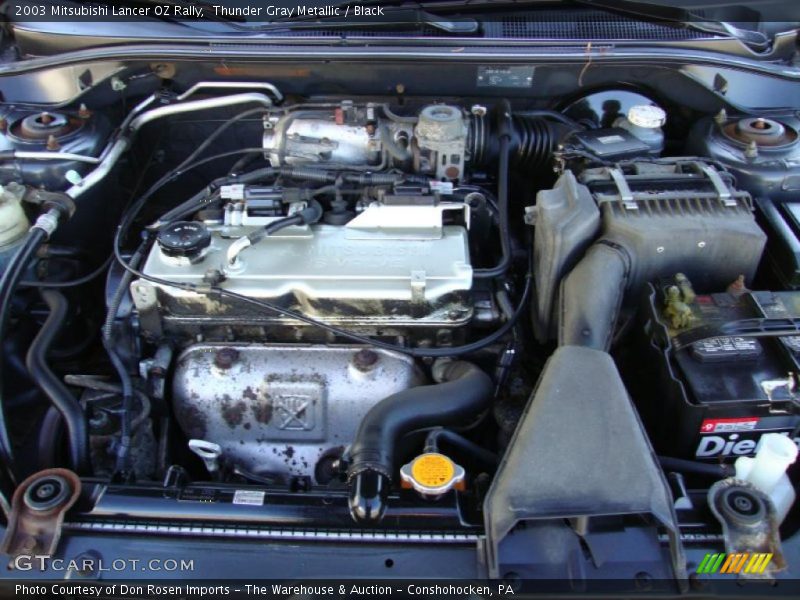  2003 Lancer OZ Rally Engine - 2.0 Liter SOHC 16-Valve 4 Cylinder