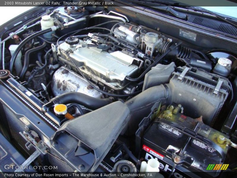  2003 Lancer OZ Rally Engine - 2.0 Liter SOHC 16-Valve 4 Cylinder
