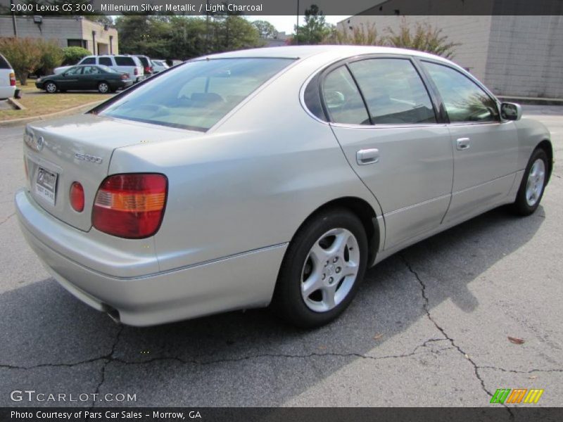 Millenium Silver Metallic / Light Charcoal 2000 Lexus GS 300