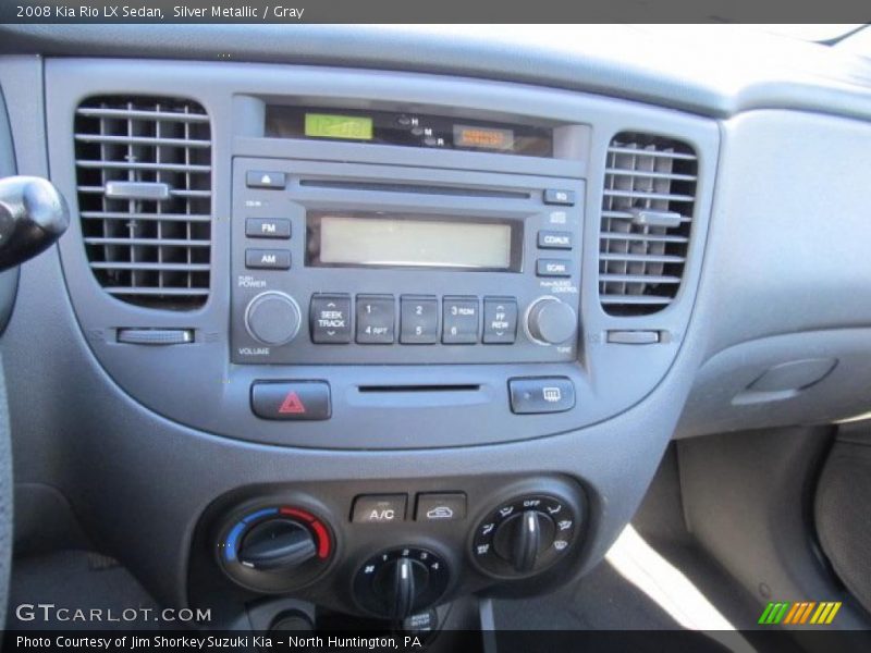 Silver Metallic / Gray 2008 Kia Rio LX Sedan