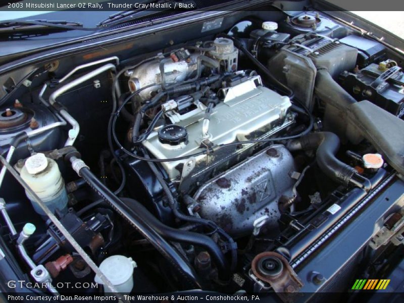  2003 Lancer OZ Rally Engine - 2.0 Liter SOHC 16-Valve 4 Cylinder
