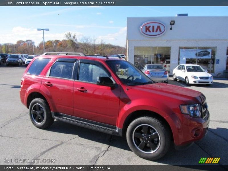  2009 Escape XLT Sport 4WD Sangria Red Metallic