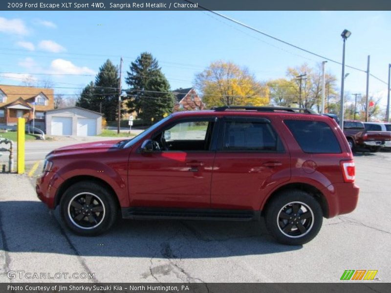 Sangria Red Metallic / Charcoal 2009 Ford Escape XLT Sport 4WD