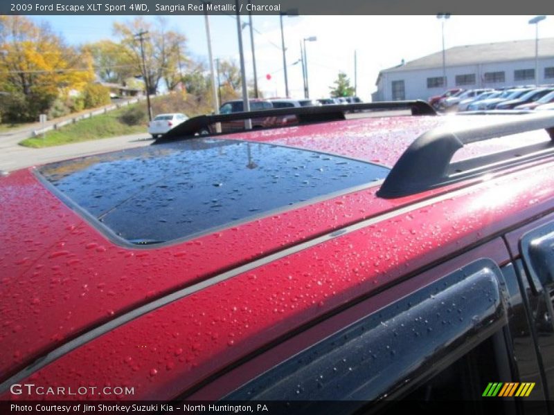 Sangria Red Metallic / Charcoal 2009 Ford Escape XLT Sport 4WD