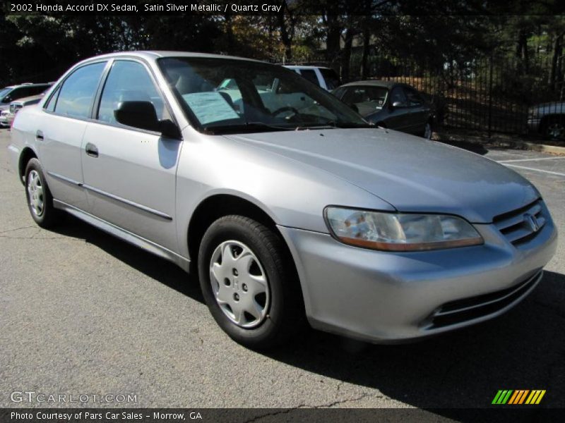 Front 3/4 View of 2002 Accord DX Sedan