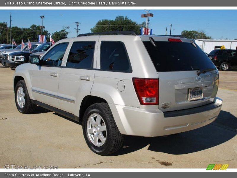Light Graystone Pearl / Dark Slate Gray 2010 Jeep Grand Cherokee Laredo