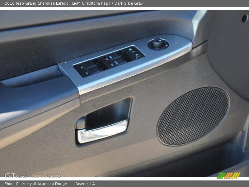 Light Graystone Pearl / Dark Slate Gray 2010 Jeep Grand Cherokee Laredo