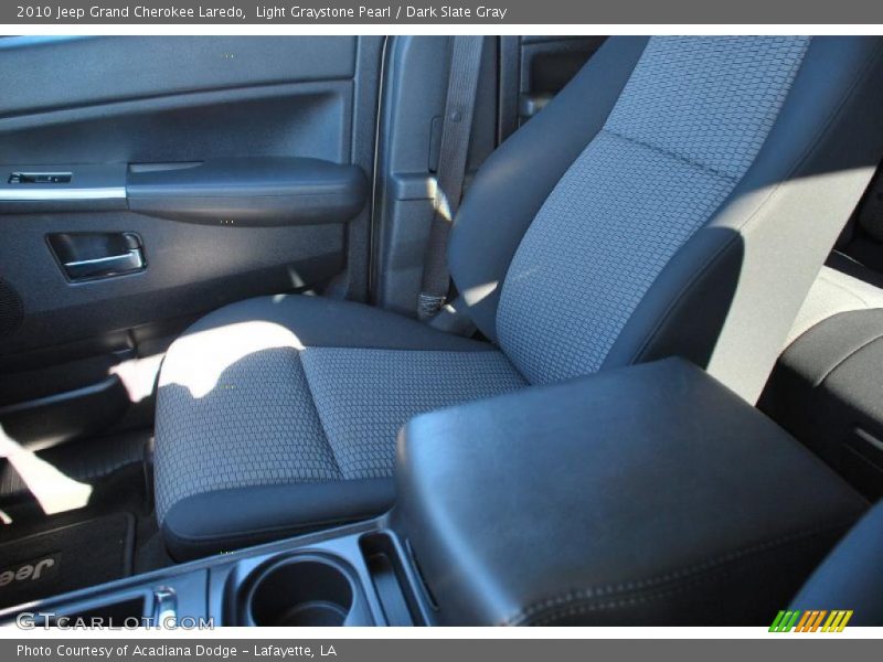 Light Graystone Pearl / Dark Slate Gray 2010 Jeep Grand Cherokee Laredo