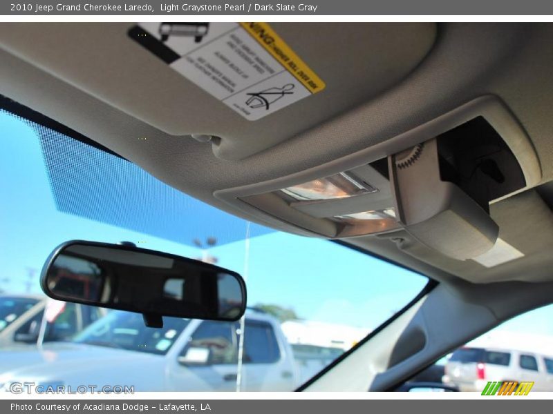 Light Graystone Pearl / Dark Slate Gray 2010 Jeep Grand Cherokee Laredo