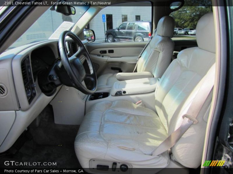  2001 Tahoe LT Tan/Neutral Interior