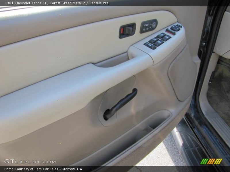Forest Green Metallic / Tan/Neutral 2001 Chevrolet Tahoe LT