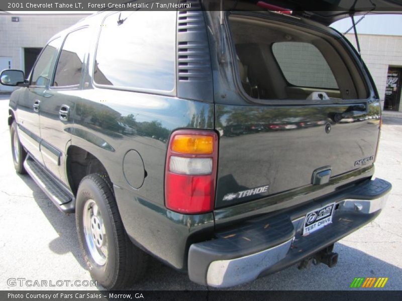 Forest Green Metallic / Tan/Neutral 2001 Chevrolet Tahoe LT