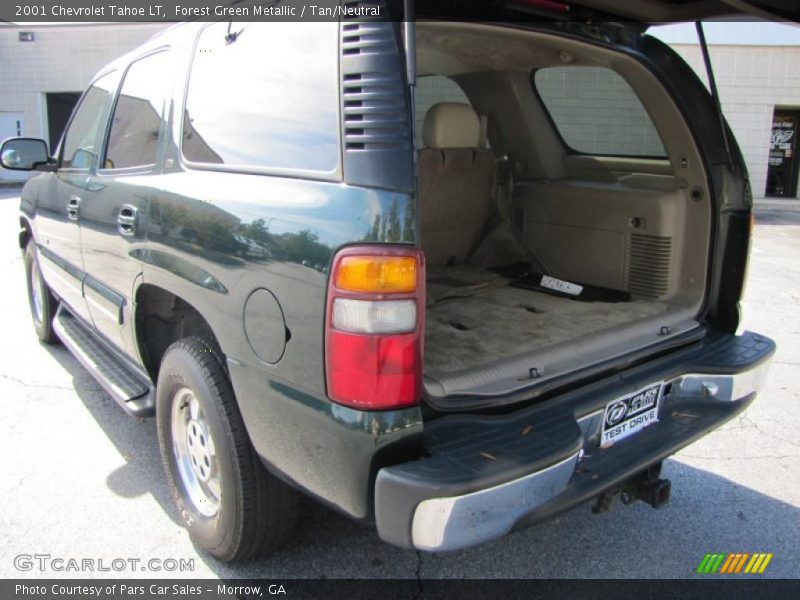 Forest Green Metallic / Tan/Neutral 2001 Chevrolet Tahoe LT