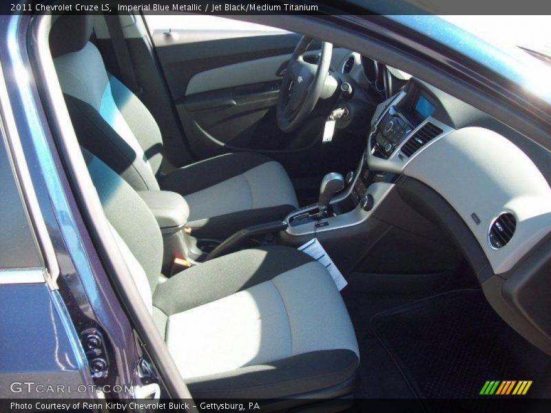  2011 Cruze LS Jet Black/Medium Titanium Interior