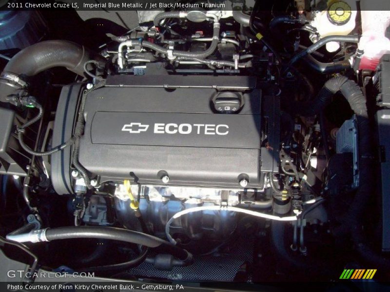  2011 Cruze LS Engine - 1.8 Liter DOHC 16-Valve VVT ECOTEC 4 Cylinder