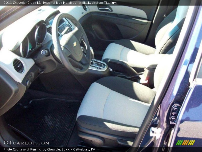  2011 Cruze LS Jet Black/Medium Titanium Interior