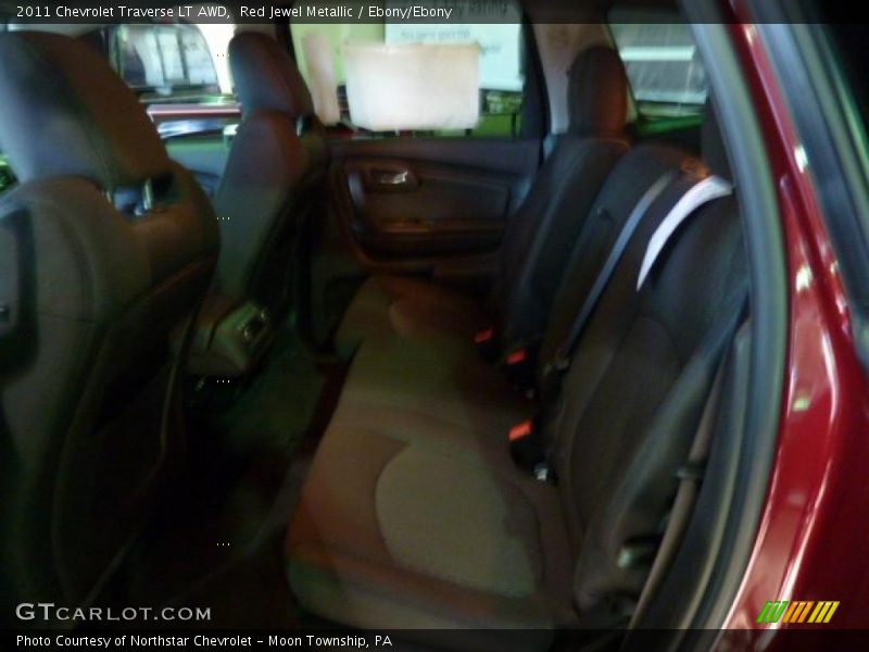 Red Jewel Metallic / Ebony/Ebony 2011 Chevrolet Traverse LT AWD