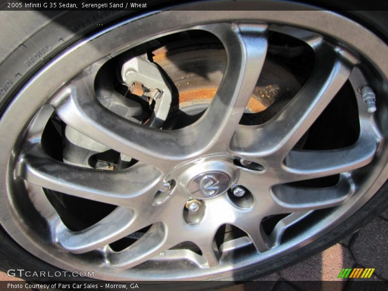 Serengeti Sand / Wheat 2005 Infiniti G 35 Sedan