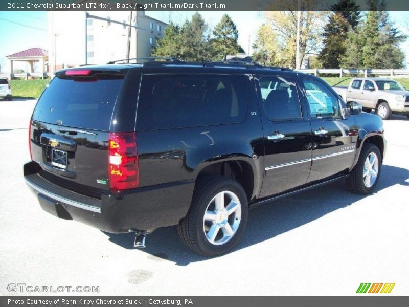 Black / Light Titanium/Dark Titanium 2011 Chevrolet Suburban LTZ 4x4