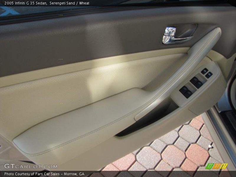 Serengeti Sand / Wheat 2005 Infiniti G 35 Sedan