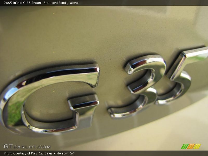 Serengeti Sand / Wheat 2005 Infiniti G 35 Sedan