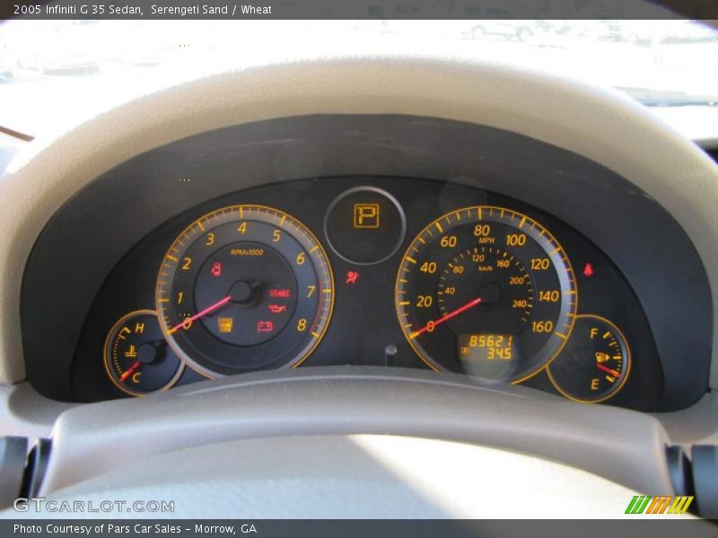 Serengeti Sand / Wheat 2005 Infiniti G 35 Sedan