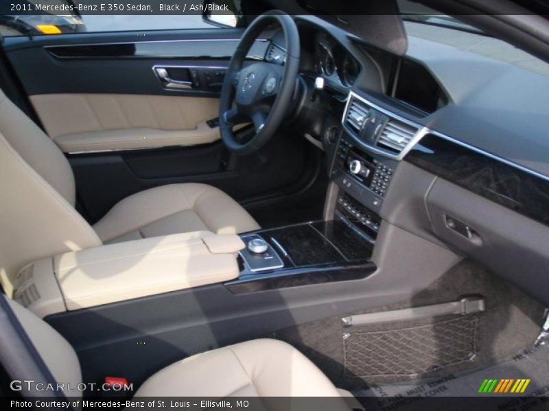 2011 E 350 Sedan Ash/Black Interior