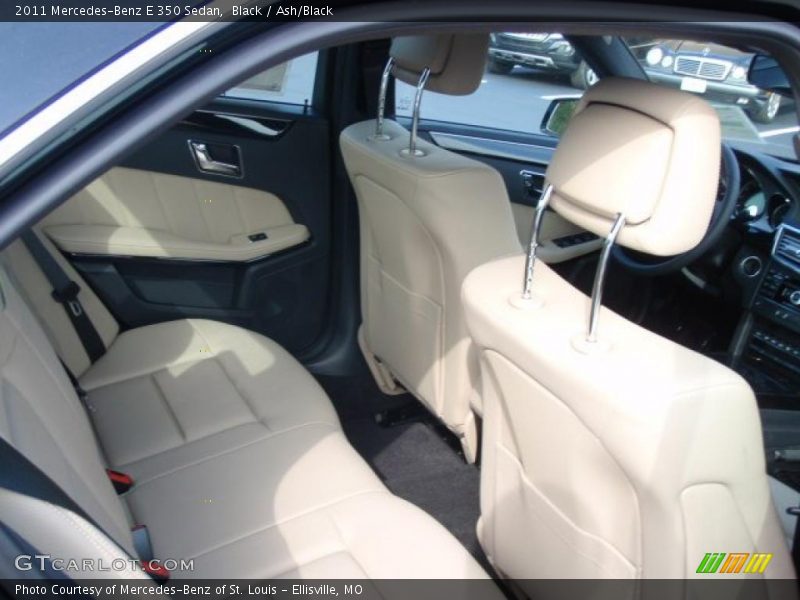  2011 E 350 Sedan Ash/Black Interior