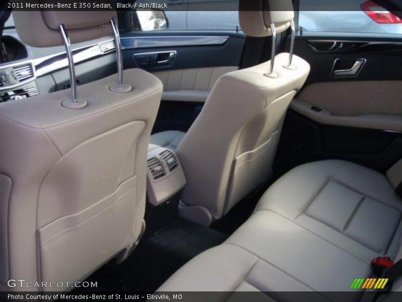 Black / Ash/Black 2011 Mercedes-Benz E 350 Sedan